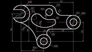 2D drafting and manufacturing drawings in AutoCAD