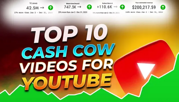 I will do youtube automation cash cow faceless videos or top 10 videos