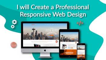 I will design clean and responsive WordPress website