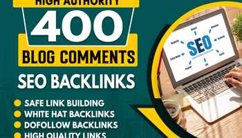 i well do 400 blog comments backlinks High DA PA