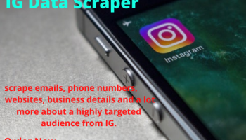 I will scrape your competitor followers from Instagram
