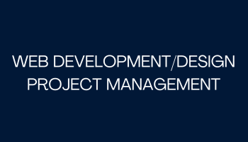 Website Development/Design Project Management
