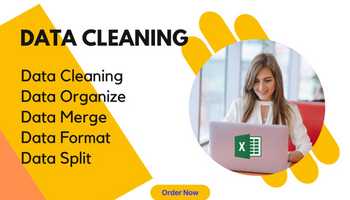Data cleaning and formatting , data entry 