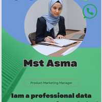 Iam a professional data entry expert