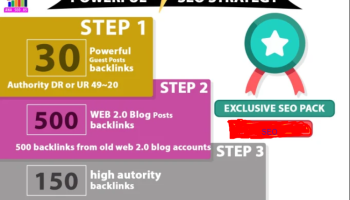 I will build a perfect monthly SEO dofollow backlinks
