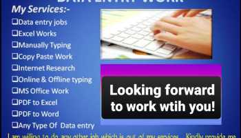 Stress free conversion web research and data entry