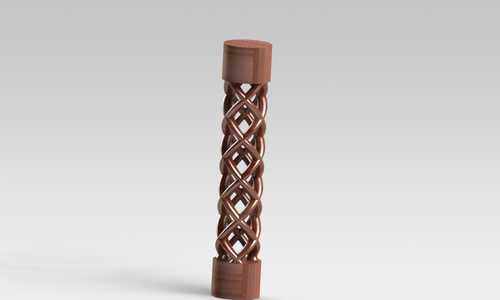 Wood work modelled in solidworks 