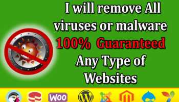 I will Remove Malware, Virus From Any Type Website
